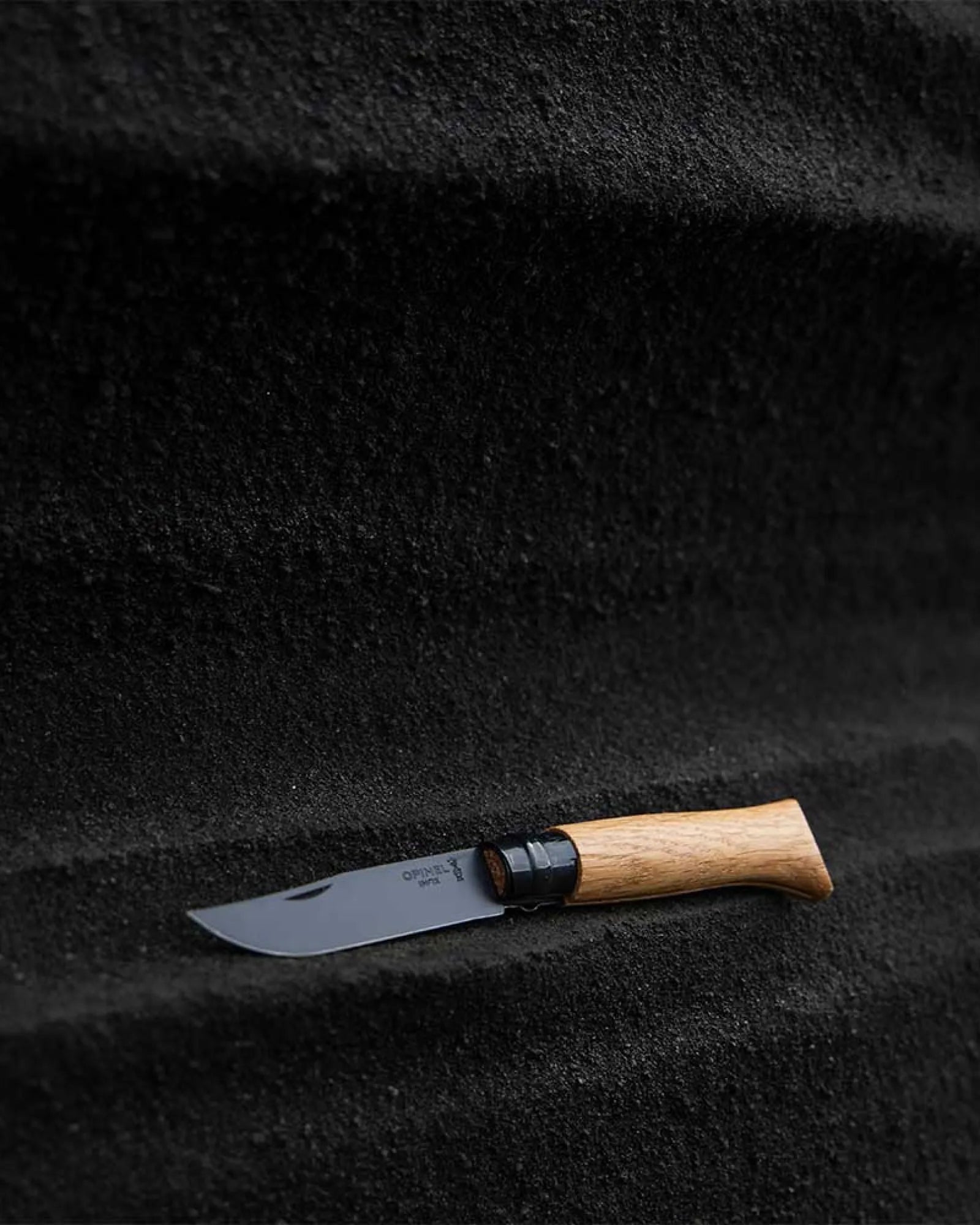 Nóż ze stali nierdzewnej Opinel N°08 Chêne Black z nadrukiem - 3