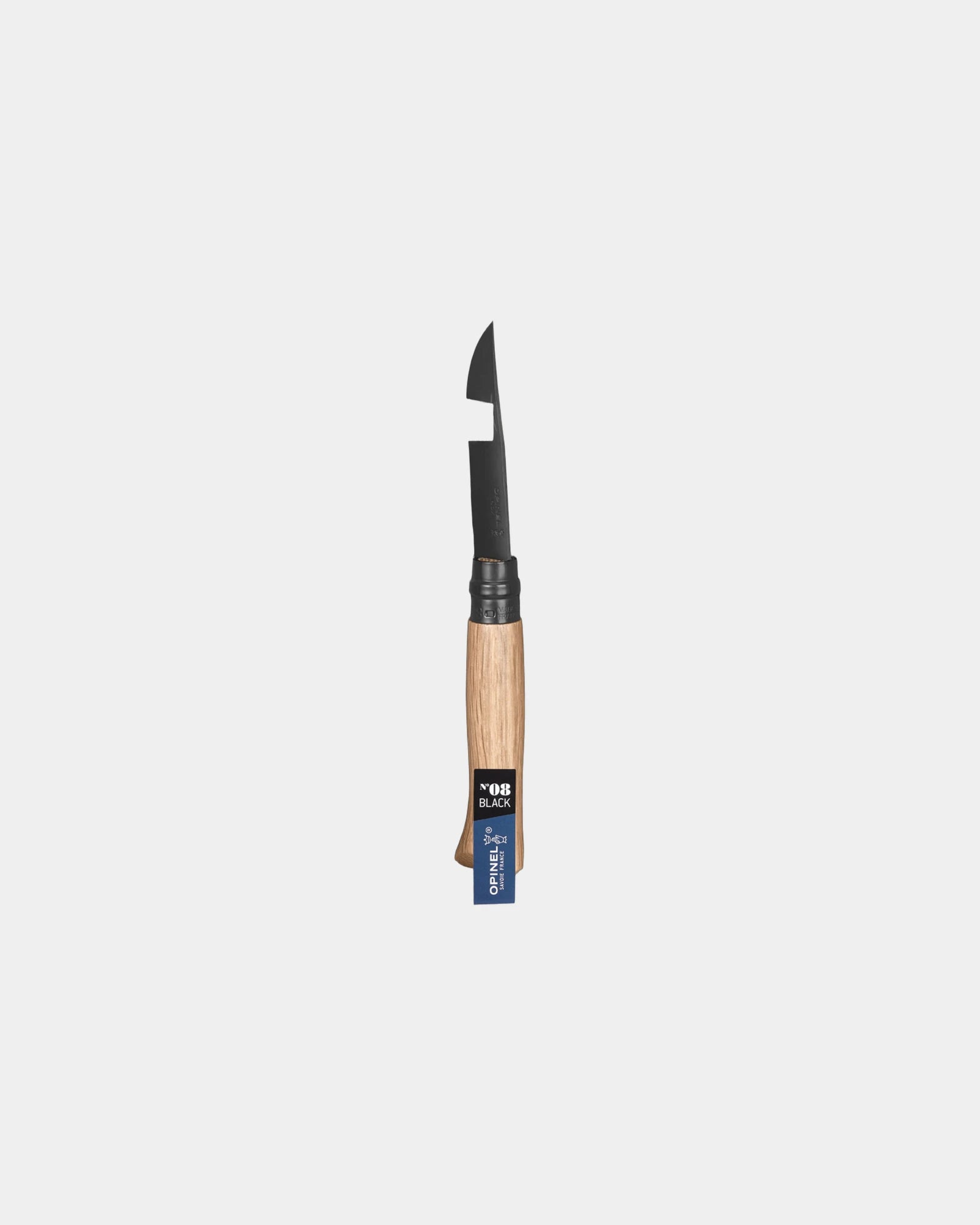 Nóż ze stali nierdzewnej Opinel N°08 Chêne Black z nadrukiem - 2