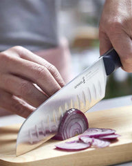 Nóż kuchenny Opinel N°219 Santoku ze stali nierdzewnej z nadrukiem - 5