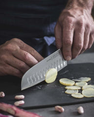 Nóż kuchenny Santoku Opinel ze stali nierdzewnej z nadrukiem - 4