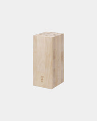 Blok na noże Opinel z drewna bukowego 101x230x116 mm z nadrukiem - 2