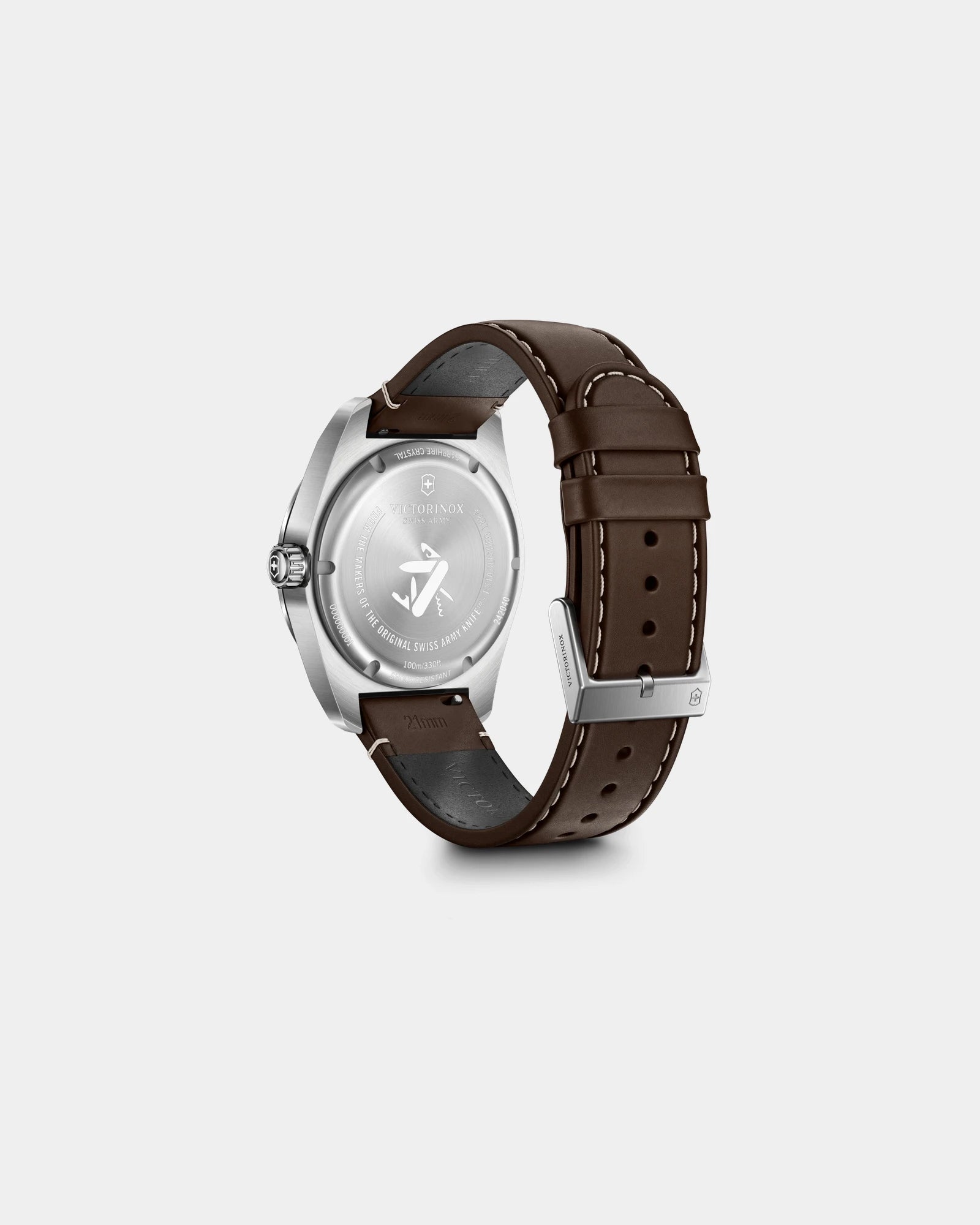 Zegarek ze stali nierdzewnej Victorinox Swiss Army Quartz z nadrukiem - 3