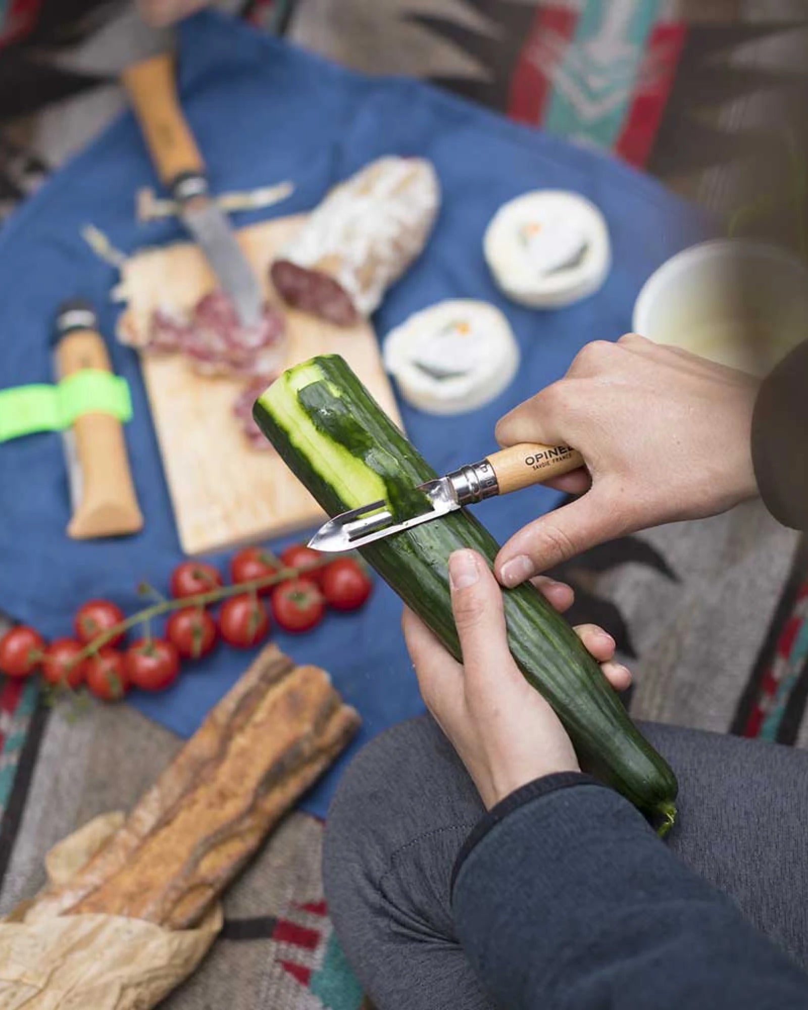 Obieraczka ze stali nierdzewnej Opinel N°06 z nadrukiem - 4