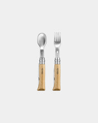 Sztućce piknikowe ze stali nierdzewnej Opinel Set Picnic+ z nadrukiem - 3