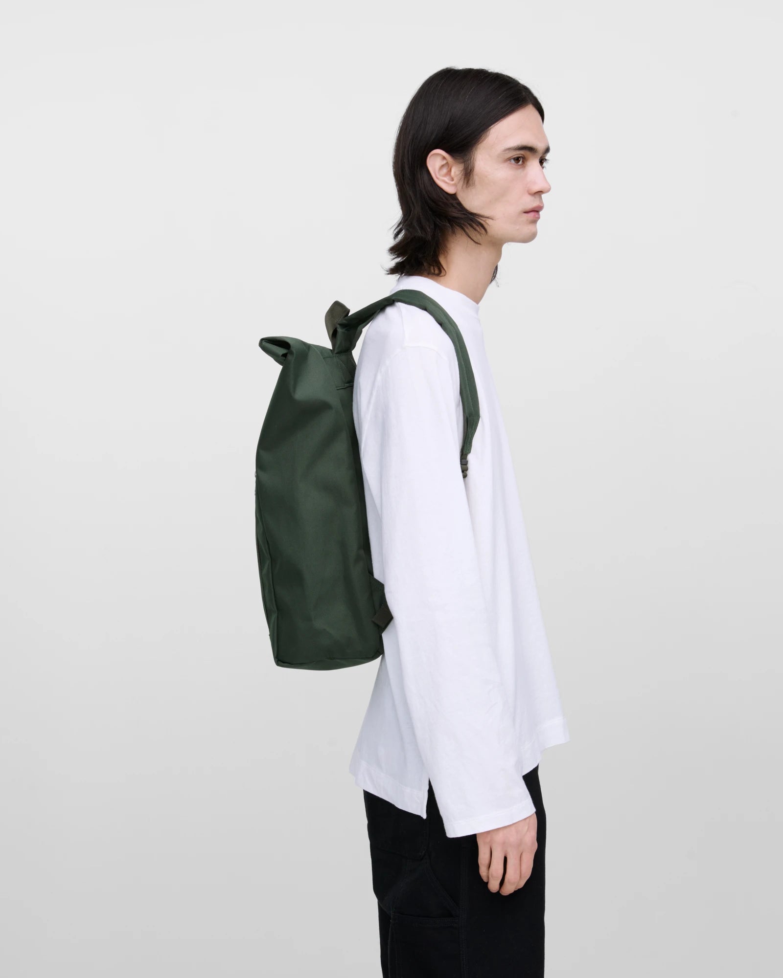 Plecak z recyklingu Sandqvist Ground Rolltop 19L z nadrukiem - 4