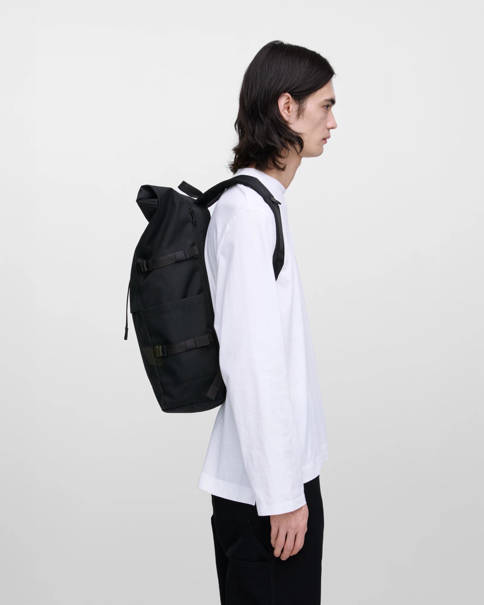 Plecak z recyklingu Sandqvist Icon Rolltop 26L z nadrukiem - 17