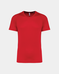 Męski sportowy T-shirt w 100% z recyklingu z nadrukiem - 7
