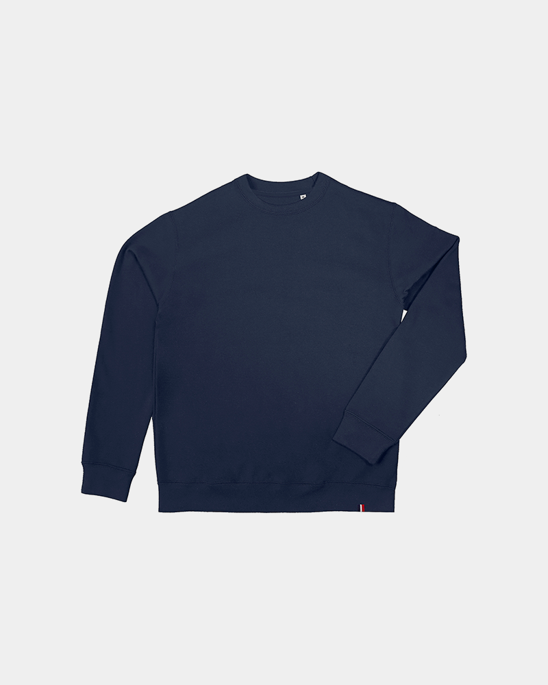 Bluza z okrągłym dekoltem made in France z logo - 5