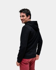 Męska bluza z kapturem Made in France z logo - 16