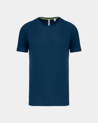 Męski sportowy T-shirt w 100% z recyklingu z nadrukiem - 8