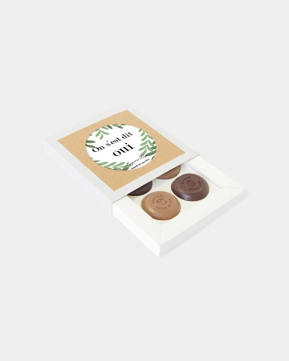 Boîte de 16 chocolats à personnaliser - 1