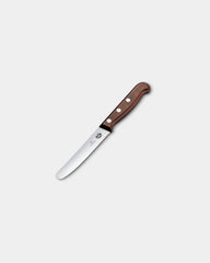 Nóż do pomidorów ze stali nierdzewnej Victorinox Wood 11 cm z grawerem - 1