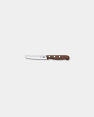 Nóż do pomidorów ze stali nierdzewnej Victorinox Wood 11 cm z grawerem - Modyfikowane drewno klonowe