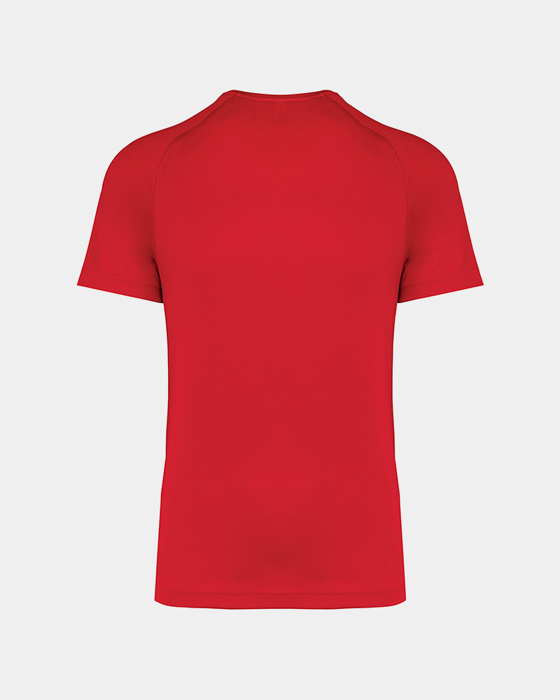 Męski sportowy T-shirt w 100% z recyklingu z nadrukiem - 15