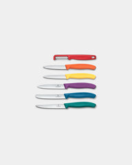 Blok na noże ze stali nierdzewnej Victorinox Utility 7 szt. z grawerem - 1