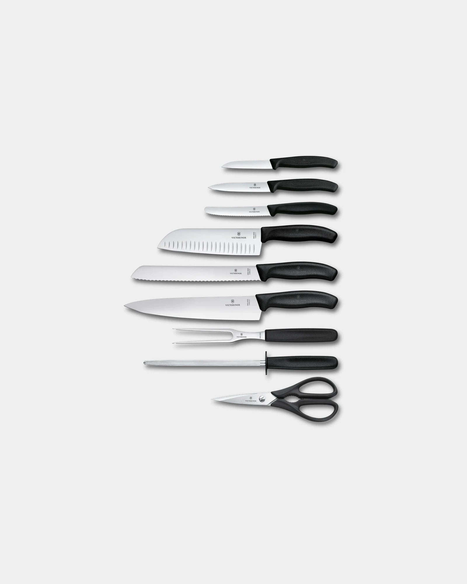 Blok na noże z drewna bukowego Victorinox 22 cm z grawerem - 2