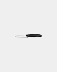 Nóż kuchenny ze stali Victorinox 8 cm z grawerem - Czarny