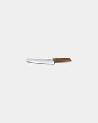 Nóż do pieczywa z drewna orzechowego Victorinox 22 cm z grawerem - Drewno orzechowe