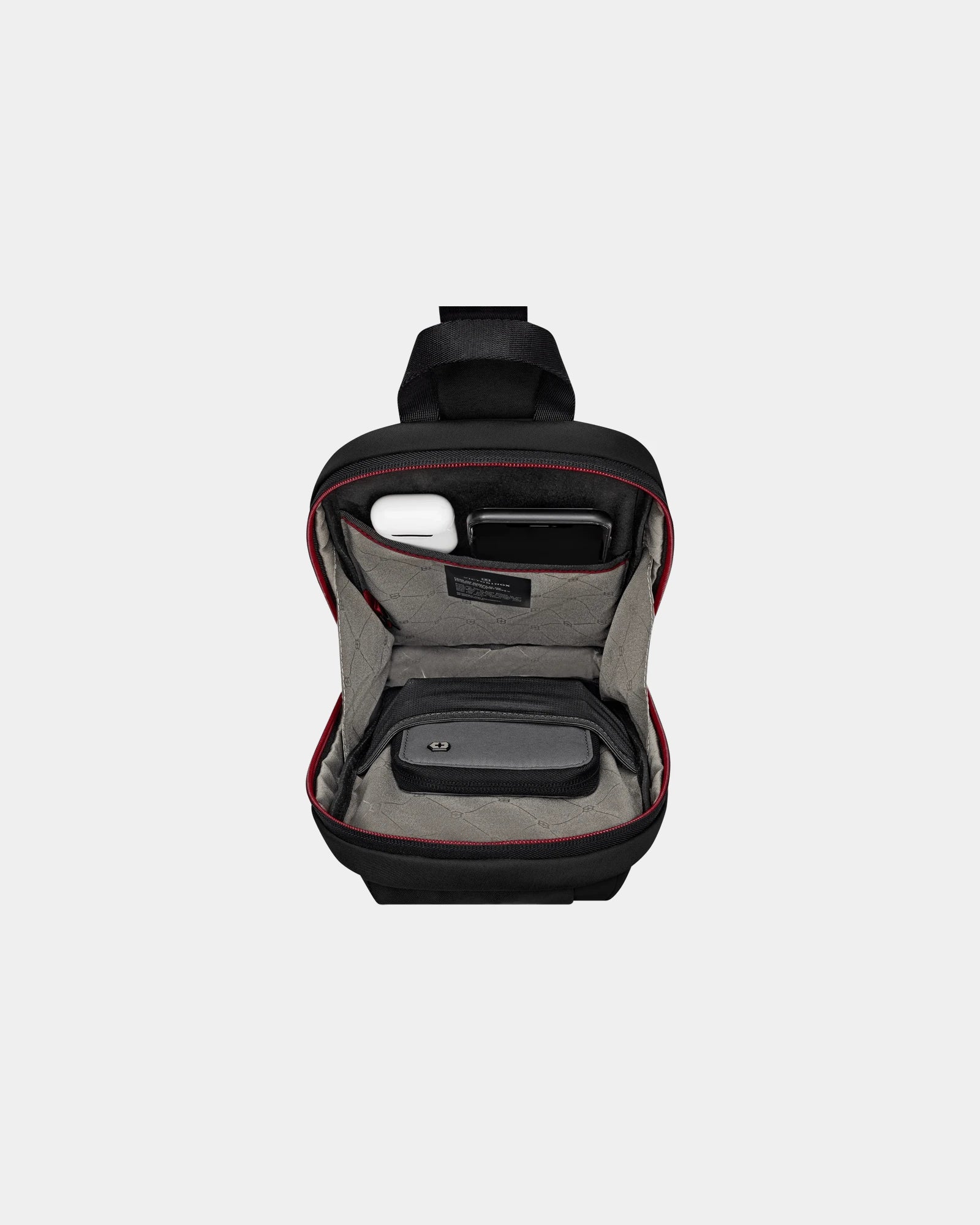 Torba na ramię z poliestru Victorinox Travel Essentials z nadrukiem - 4