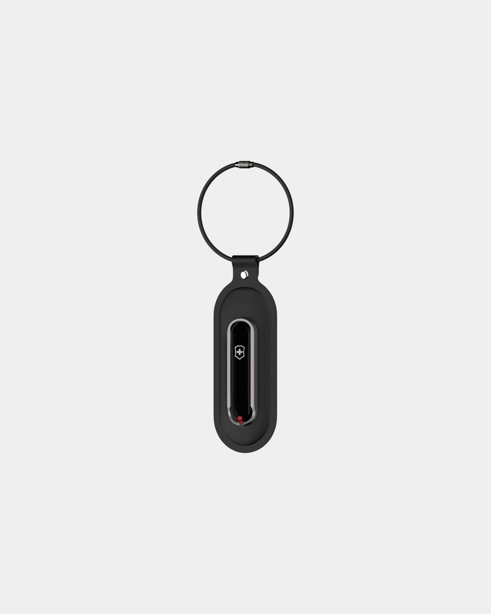 Czarna zawieszka na bagaż Victorinox Travel Essentials z nadrukiem - 1