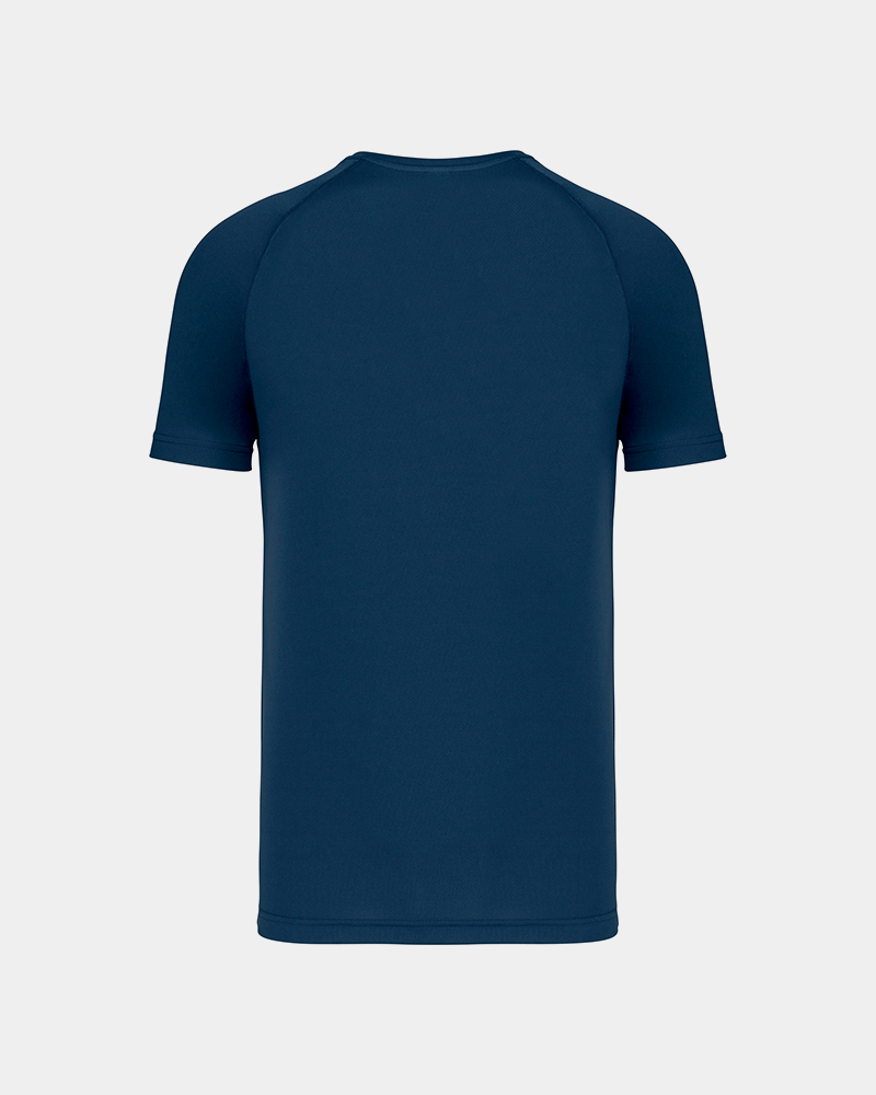 Męski sportowy T-shirt w 100% z recyklingu z nadrukiem - 16