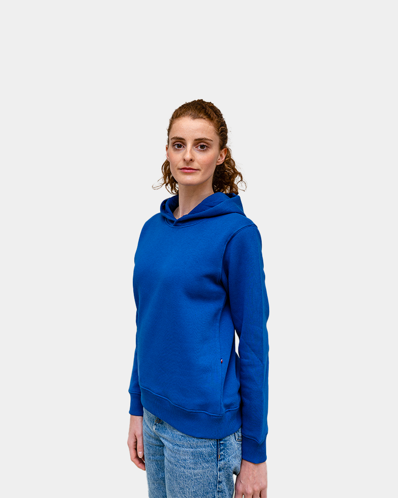 Damska bluza z kapturem Made in France z logo - 19