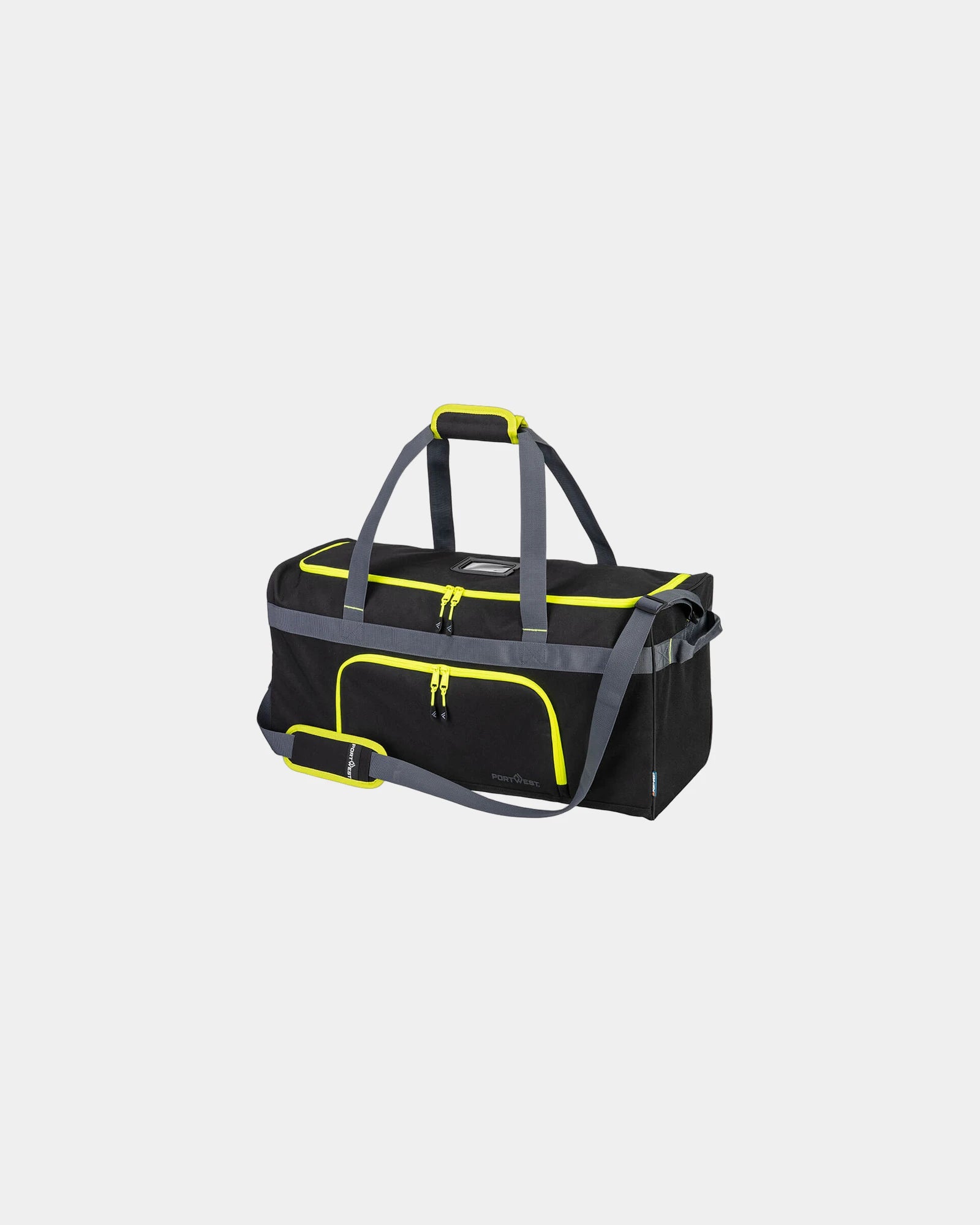 Torba sportowa 60L z nadrukiem - Czarny-błękitny