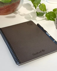 Notes Bambook A5 z okładką z fusów kawy z grawerem - 3