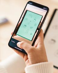 Notes Bambook A5 z okładką z fusów kawy z grawerem - 2