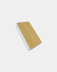 Powerbank 5000 mAh Blaupunkt z bambusową obudową z nadrukiem - Drewno
