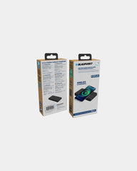 Powerbank indukcyjny z RPET i konopi Blaupunkt z nadrukiem - 4