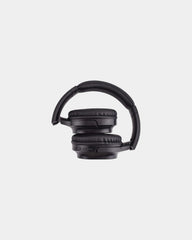 Słuchawki Bluetooth z plastiku z recyklingu i bambusa z nadrukiem - 3