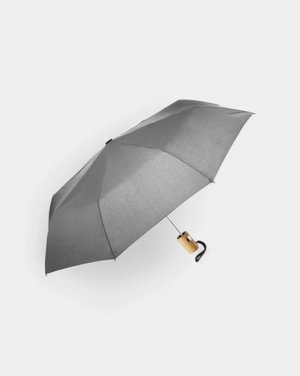 Parasol w 100% z recyklingu z logo - Szary