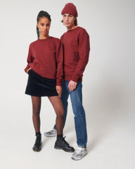 Bluza premium unisex z okrągłym dekoltem z bawełny organicznej do personalizacji