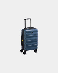 Walizka kabinowa z poliwęglanu Delsey Air Armour 55 cm z nadrukiem - Pebble