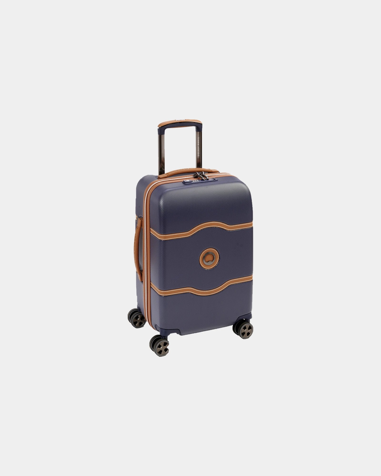 Walizka kabinowa Delsey Chatelet Air 2.0 55 cm z nadrukiem - Granatowy
