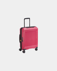 Walizka kabinowa z recyklingu Delsey Lutece SE 55 cm z nadrukiem - Magenta