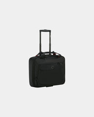 Walizka kabinowa z poliestru Delsey Parvis Plus 38 cm z nadrukiem - Czarny