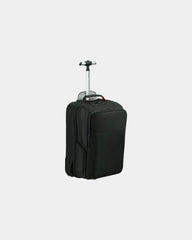 Plecak trolley Delsey Parvis Plus 17,3" z nadrukiem - Czarny