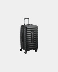 Walizka Delsey Shadow 5.0 z polikarbonatu 74,5 cm z nadrukiem - Czarny