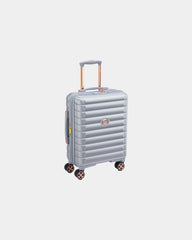 Walizka kabinowa z poliwęglanu Delsey Shadow 5.0 56 cm z nadrukiem - Platinium
