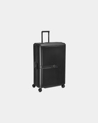 Walizka z polipropylenu Delsey Vauban 82 cm z nadrukiem - Czarny