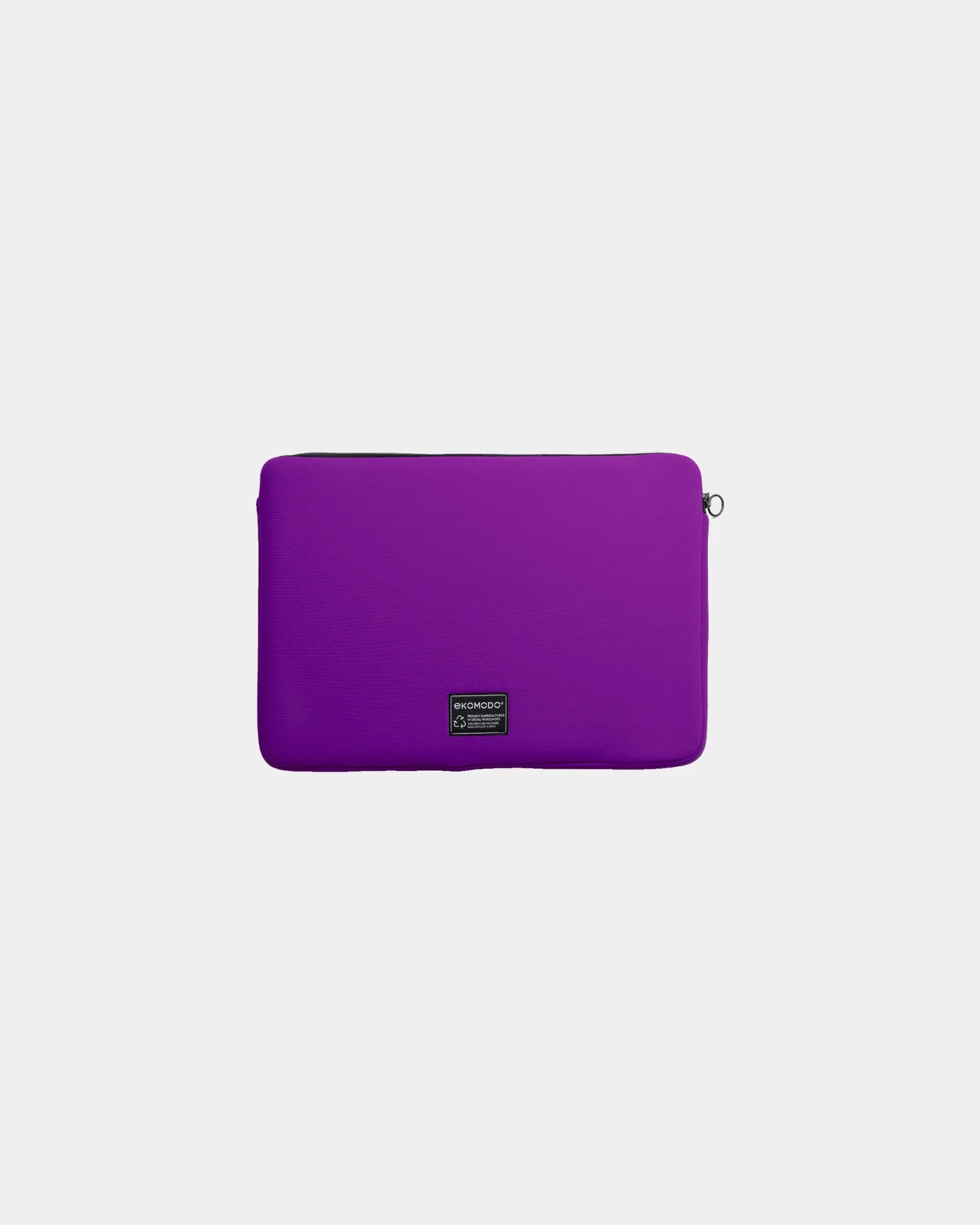 Etui na laptopa z recyklingu Ekomodo Apar 13" z nadrukiem - Fioletowy