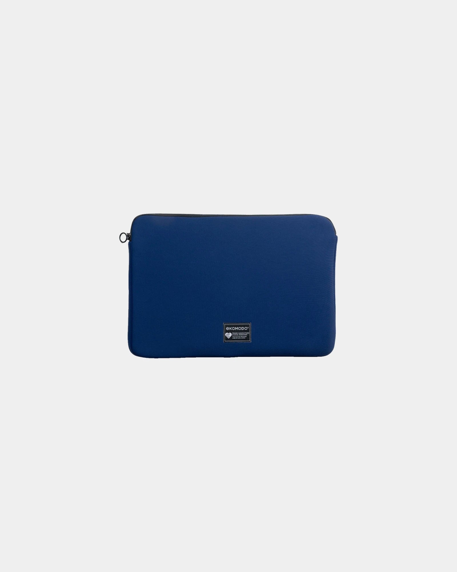 Etui na laptopa z recyklingu Ekomodo Apar 13" z nadrukiem - Granatowy