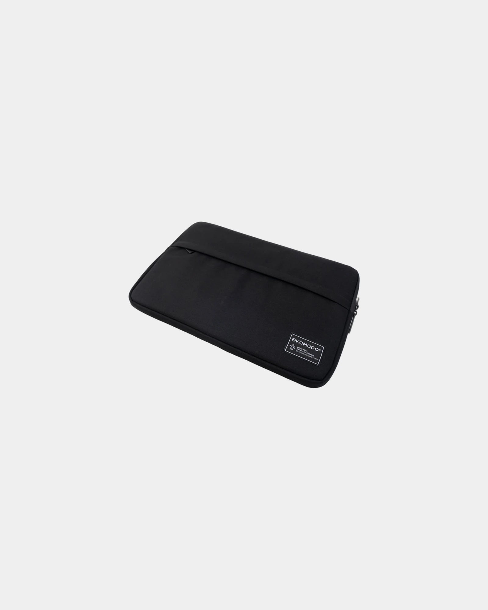 Etui na laptopa z poliestru z recyklingu Ekomodo Lehor 13" z haftem - 1