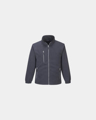Bluza polarowa dwukolorowa City 440 g z nadrukiem - Szary