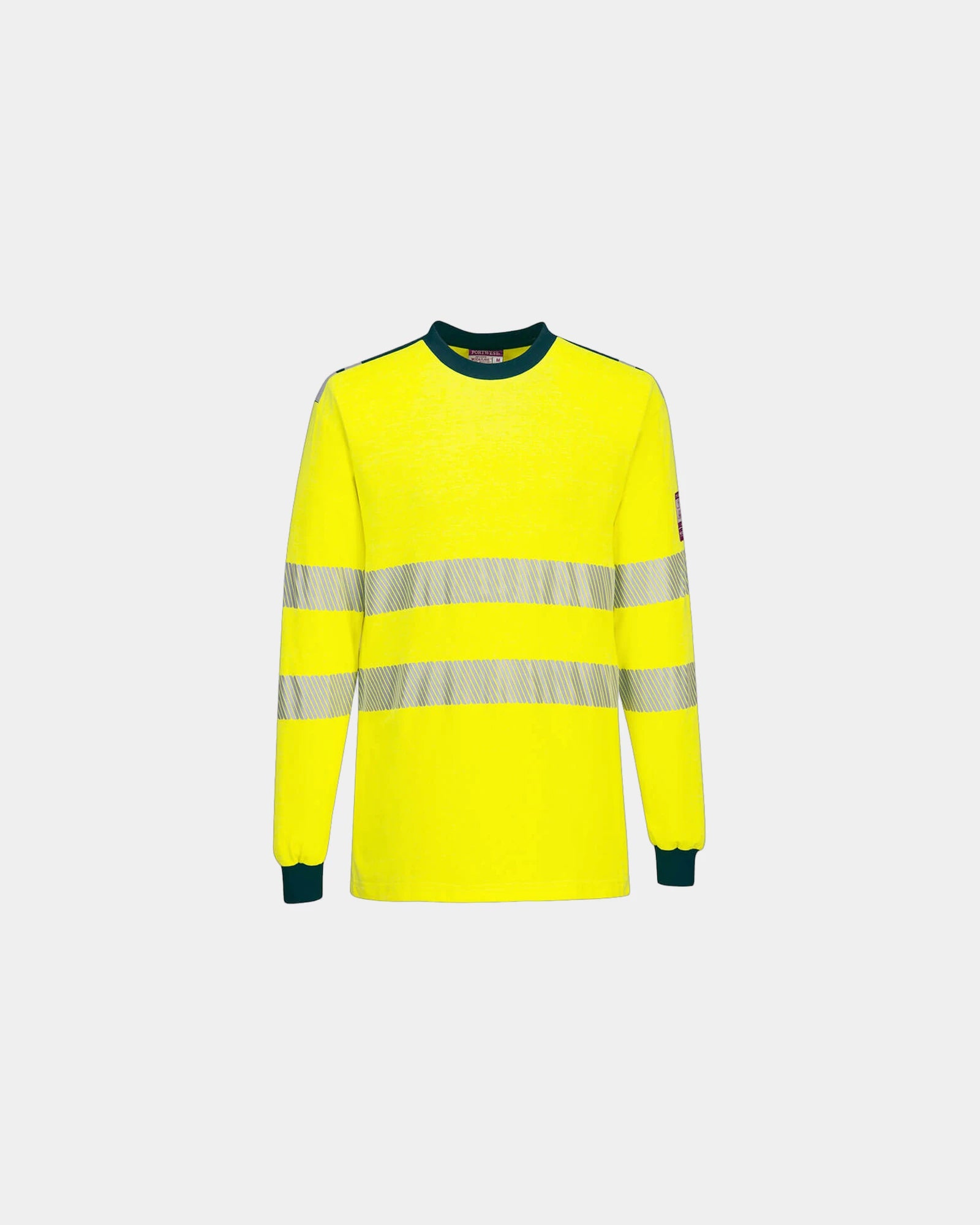 Koszulka Hi-Vis ognioodporna WX3 z nadrukiem - Żółto-granatowy