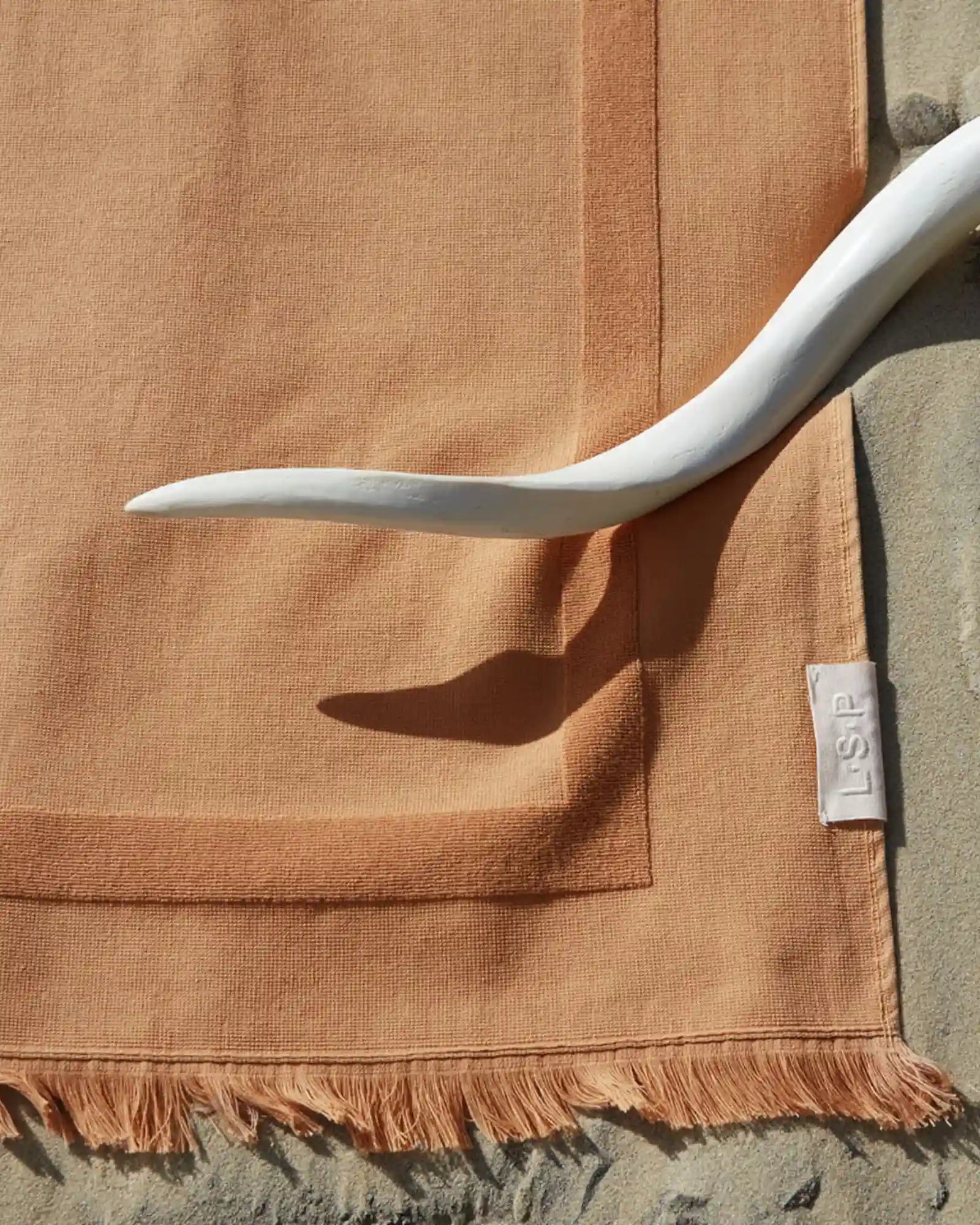 Ręcznik plażowy fouta dwumateriałowy 90x200 La Serviette Paris z nadrukiem - 9