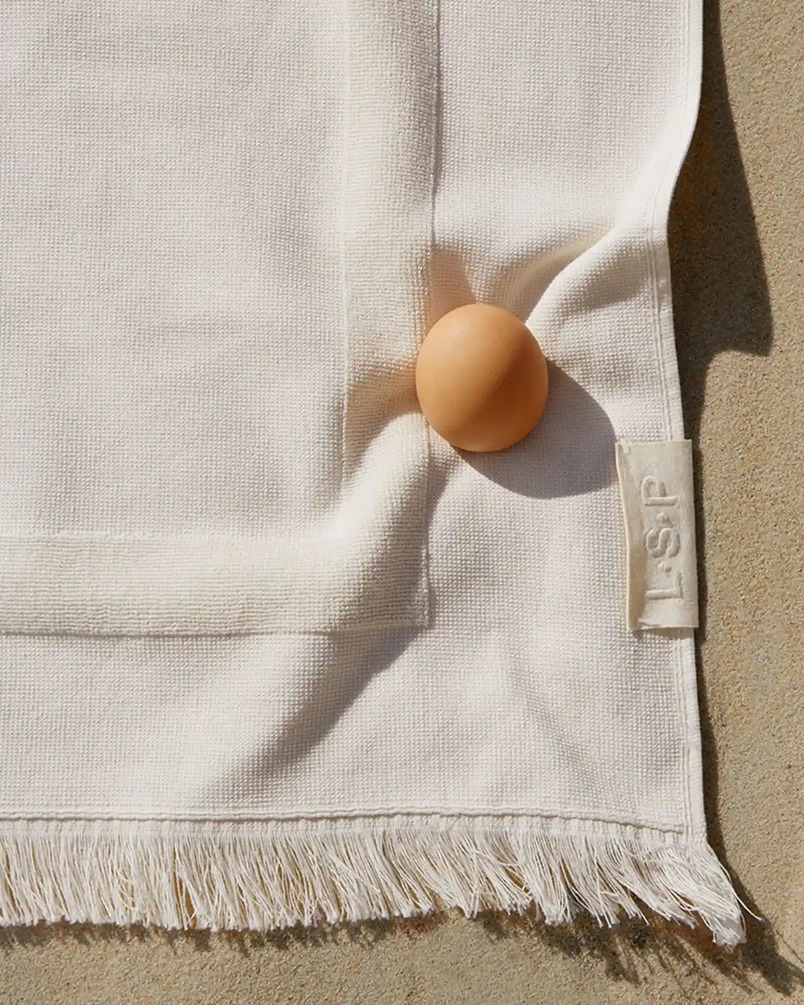 Ręcznik plażowy fouta dwumateriałowy 90x200 La Serviette Paris z nadrukiem - 4