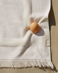 Ręcznik plażowy fouta dwumateriałowy 90x200 La Serviette Paris z nadrukiem - 4
